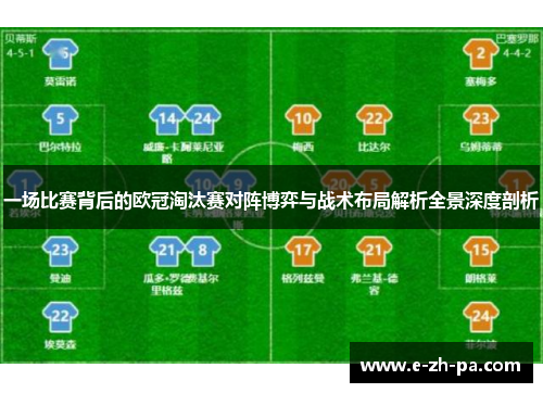 一场比赛背后的欧冠淘汰赛对阵博弈与战术布局解析全景深度剖析