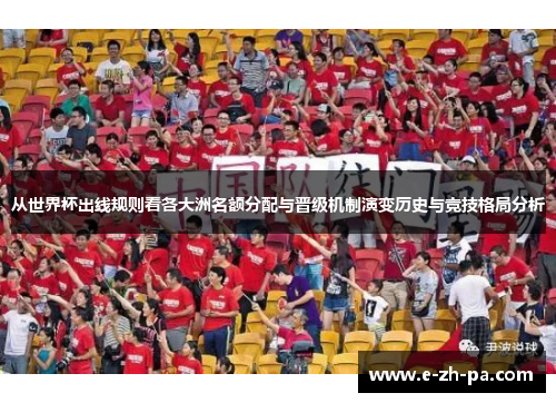 从世界杯出线规则看各大洲名额分配与晋级机制演变历史与竞技格局分析